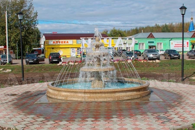 Фонтан «Алиас» в Рязанской области