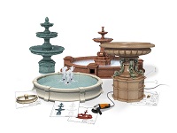 Комплект оборудования в подарок при покупке фонтана из наличия!